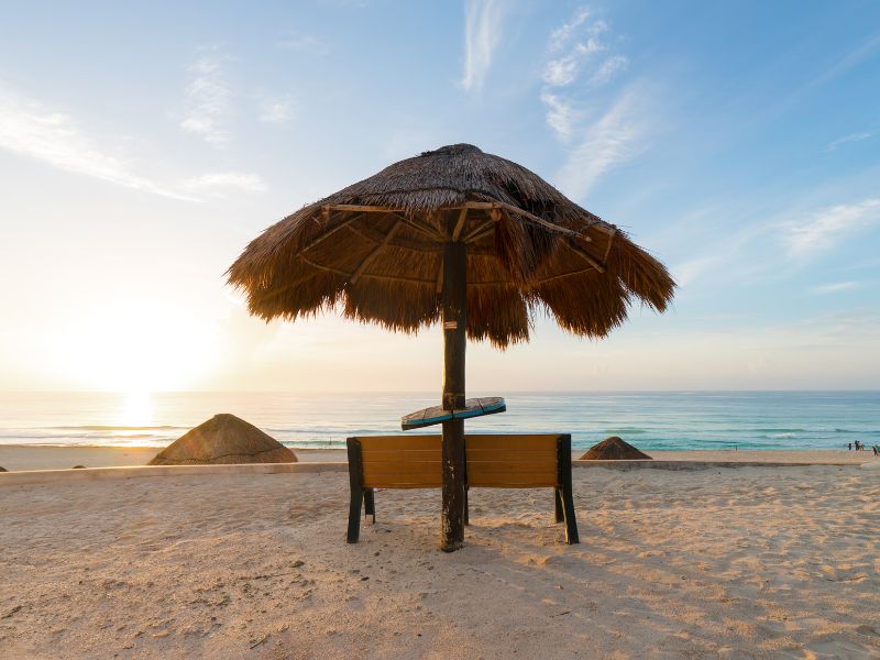 Amanecer en Cancún