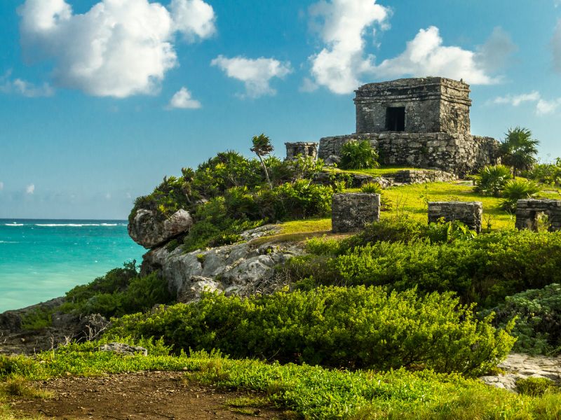 Arqueología representativa en Tulum