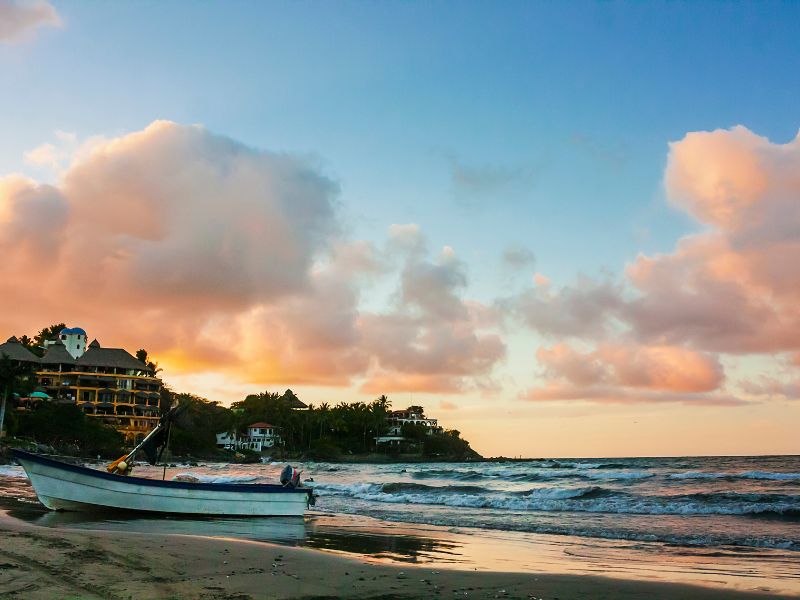 Sayulita lugar para viajar a sus playas