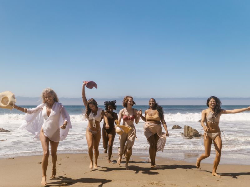Turistas en México, disfrutando de sus playas