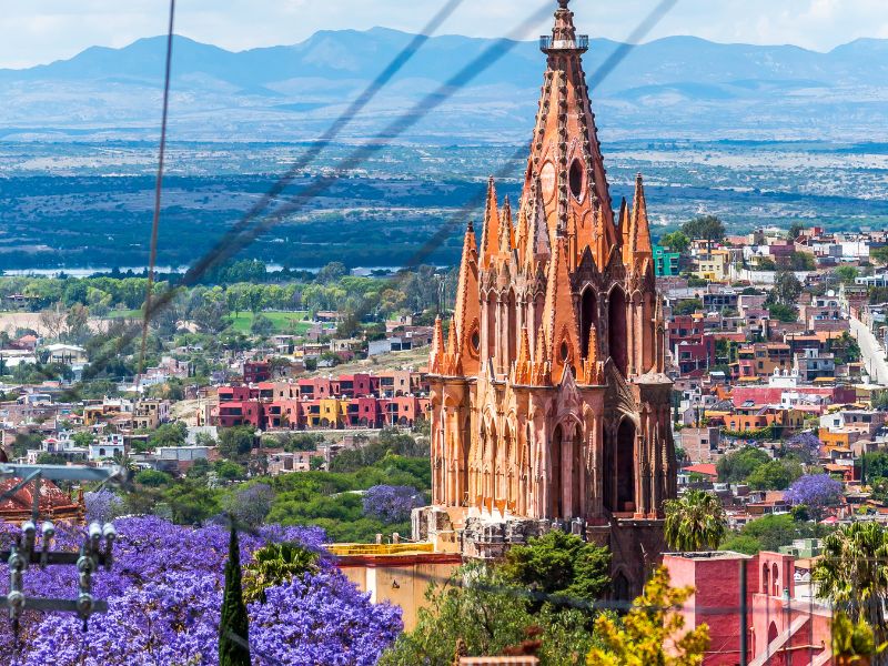 Paragliding Over San Miguel de Allende